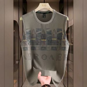 Kawadu | Mens Summer Loose Breathable Sleeveless T-shirt