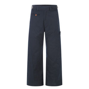 Adjustable Waist Double Buckle Loose Fit With Side Pockets And Back Patches Cargo Pants