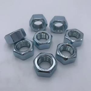 100pcs/lot Metric thread DIN934 M2 M2.5 M3 M3.5 M4 M5 M6 Steel Hex Nuts