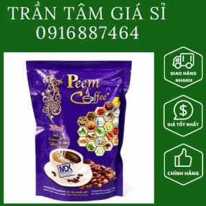 Peem Coffee Plus 39in1 - Thái Lan - Cà Phê Thảo Dược Hòa Tan Bổ Sung Năng Lượng 300g