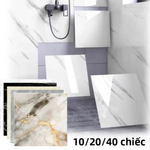 30X30Cm Nhựa PVC Chống Thấm Nước Tự Dính Giấy Dán Tường Dây Leo Bóc Và Dán Đá Cẩm Thạch Nhìn Hiệu Ứng Ngói Cho Nhà Bếp Phòng Tắm Trang Trí Treo Tường