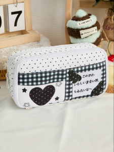 TONGHUI | Cute Dots Large Capacity Stationery Pencil Case