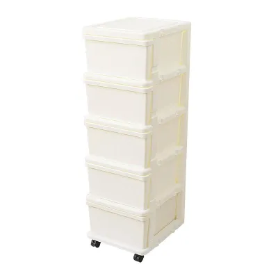 MEISITEKEKE | Transparent Movable Drawer Cabinet