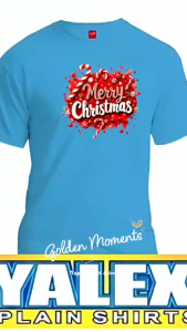 CHRISTMAS T SHIRT DESIGN 1 - YALEX RED LABEL HIGH QUALITY COTTON TEES FOR KIDS AND ADULT TOPS CLOTHING STREETWEAR