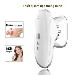 Máy Mát Xa Cellulite Bằng Điện Máy Điêu Khắc Cơ Thể 2 Trong 1 Cho Chân Bụng Eo Tay - Thiết Bị Chăm Sóc Da Mặt Bằng Dòng Điện Siêu Nhỏ