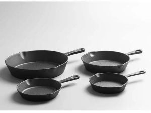 MOMIAN | Non-stick Cast Iron Frying Pan