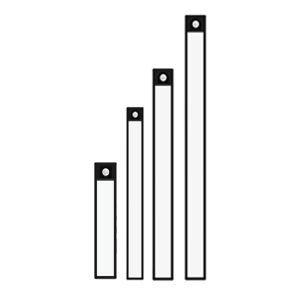 【New Arrival】 Motion Sensor Under Cabinet Lights with Charging Cable Magnetic Kitchen Lighting Lamp High Capacity Battery Detachable Ultrathin Housewear Furnishings