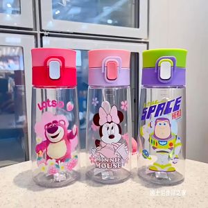 Tumbler for kids Disney Frozen Drinking Water LeakProof Water Bottle Portable Kids Sport Tritan Plastic Cup Children Drinking Bottles