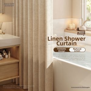 WEILAISHI | High Quality Foldable Bathroom Curtain Water Resistant Mildew Resistant
