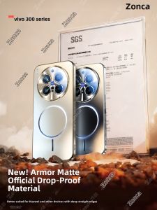 Zonca | Matte Magnetic Ultra Thin Full Protection Shockproof Phone Case