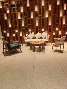 Hotel Rattan Solid Wood Sofa New Chinese Style Bed & Breakfast Reception Reception Card Holder Sales Office Tea House Table and Chair Combination Furniture