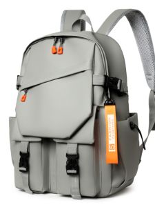 Mens Large Capacity Casual Oxford Cloth Backpack for High School and College Travel and Business Computer Bag Waterproof