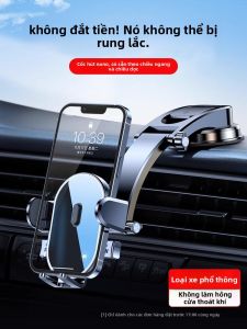 MONLEYTA | Giá đỡ điện thoại gắn trên ô tô Universal Fixed Support Frame Navigation Không có góc mù Phụ kiện xe hơi cao cấp