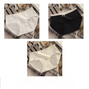 MiiOW | Quần lót tam giác cotton nguyên chất cạp vừa cho nữ mùa hè mỏng kháng khuẩn quần lót dài liền mạch không đường may