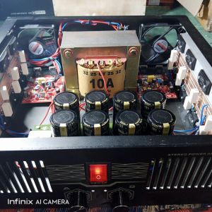 Power amplifier rakitan. 10 Amper besar 2500wat
