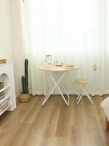 Folding Dining Round Table Portable Desk Computer Table MultiPurpose Simple Small Table Household
