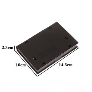 YEGBONG | Game Accessory Replacement Case Box Shell Empty Boxes Plastic Cover For Sega Mega Drive 14.5X10X2.3cm Storage And Protection Box