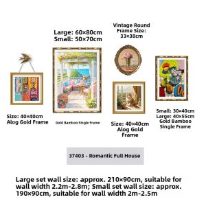 YASISHA | Abstract Art Decorative Wall Art French Cream Style for Living Room and Dining Room