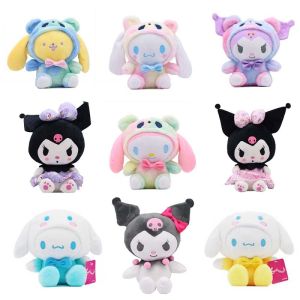 1pcs 20cm Cartoon Sanrio Anime Kawaii Kuromi Cinnamoroll babyCinnamoroll My Melody Plush Toys Soft Plush Stuffed Dolls For Kids Children Birthday Christmas Gifts