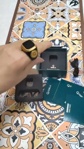 Ready stock Malaysia!zikr ring Iqibla Smart Tasbih Tally Counter Ring for Muslims Zikr1 Smart Ring Max count 9999