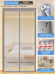 MiiOW | Anti Mosquito Fly Magnetic Curtain Door Summer Balcony Ventilation