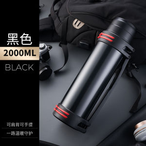Large Capacity Stainless Steel Travel Water Bottle Mens Insulated Mug Portable Car Outdoor Use Home User Friendly Thermos