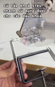 ✨ CỮ LẮP KHÓA ĐA NĂNG – PHỤ KIỆN HỖ TRỢ XỎ KHÓA NHANH DỄ DÀNG CHO MỌI LOẠI ĐẦU KHÓA may ✨