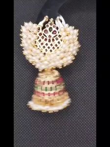 Indian Premium Micro Gold Plated Earring For Womens