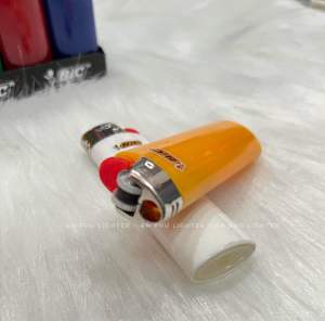 [ COMBO 25 CÁI ] Hộp Quẹt Đá BiC Pháp J6 size lớn - Nhập Khẩu - Mẫu Mới Có Chốt Kim Loại