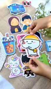 3D AMPLOP LEBARAN KARAKTER PREMIUM ISI 5 PCS