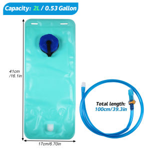 CXMMGG Running Hydration Vest BackpackLightweight Insulated Pack with 2 L Water Bladder Bag Daypack for Hiking for Women Men