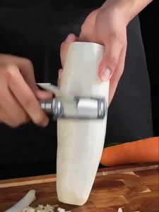 Vegetable Peeler with Ultra Sharp Thick Strong Adjustable Blade for Butternut Squash Sugar cane Asparagus Easy to peeling hard skin of fruits and vegetable
