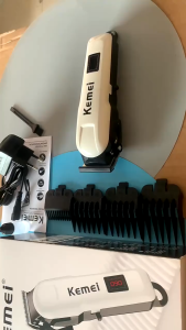 PASAR ASEMKA13 - Hair Clipper Kemei KM PG809A 3IN1 Rechargeable Alat Cukur Rambut Kumis dan Jenggot