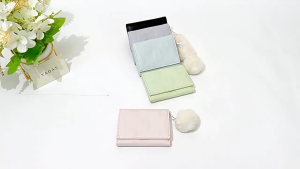 Bmel - Dompet Lipat Wanita Aesthetic Timbul Rabbit Import Wallet