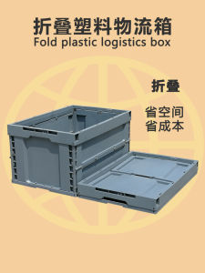 กล่องพลาสติกพับได้แบบหนาพร้อมฝาครอบ กล่องลำลองสไตล์อุตสาหกรรมสำหรับส่งออกกล่องยูนิคอร์ปเวลส์แบบมีฟังก์ชันหลายอย่าง