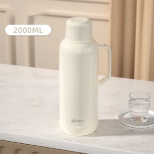 Water Thermos Kettle with Handle Sealed Hot Water Warm Keeping Thermos Large Capacity 3.2L Long-term Insulation Kettle