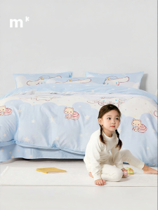 MERCURY Kids | Cotton A-Class Antibacterial Cartoon Printed Cinnamoroll Bedding Set