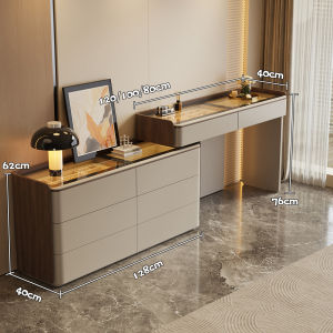 Luxury Minimalist Makeup Dressing Table Drawer Cabinet