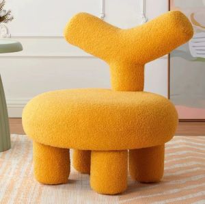 Mini Bear Sofa Chair for Children Reading Seat Baby Lazy Small Sofa Cute Girl Boy Cartoon Chair Modern Simple Style Fabric Furniture