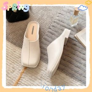 LHMoonlight รองเท้าแตะเปิดส้นผู้หญิง 3 สี พื้นเรียบๆ ดิจิทัลแท้เข้ากับทุกลุค พร้อมส่ง เก๋สีพื้น