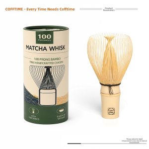 Timemore | matcha brush Real Bamboo Matcha Whisk for Tea Making