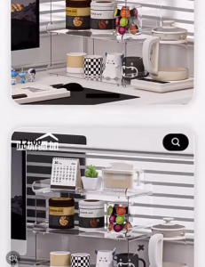 Ⓜ️ZEROIDEASⓂ️ Stackable Cups Rack Cups Stand Cups Holder Kitchen Rack Storage Rack Perfume Stand Perfume Holder Perfume Rack Perfumes Shelf Desktop Shelf Desktop Rack Cosmetics Rack Cosmetics Holder Cosmetics Stand Makeup Rack Makeup Holder Desk Rack