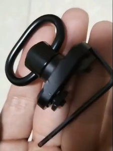 1pc/set MLOK Standard QD Sling Swivel Adapter Rail Mount Tools Kit Sling Buckle Swivel 1pc/set MLOK Standard Rotation Accessories Convenient Tools