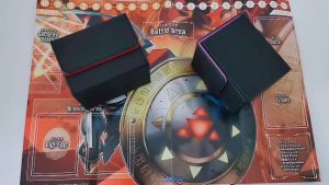 【Morgan Games】[Ready Stock] PU Leather Deck Box 100+ | Side Entry / Top Entry | Standard TCG Card