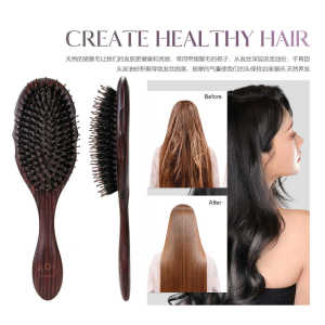 Chải Tóc Bông Lông Cừu Cầm Tay Cho Phụ Nữ Chải Tóc Dưỡng Tóc Chải Massage Đầu Chải Tóc Khí Nén Chải Tóc Cầm Tay Cho Gia Đình