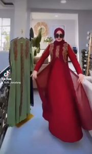 ZIFA FASHION // COD // MONA DRESS ABAYA // ARABIAN DRESS JERSY MIX CRUTY // GAMIS ARAB HITAM BESTSELLER TERBARU // *DZ