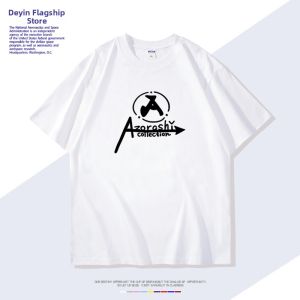 DIEYIN | Cotton Short Sleeve T-Shirt for Students and Cosplay