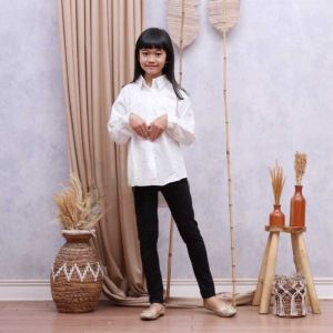 Kemeja Anak Perempuan 12 Tahun Baju Atasan Remaja Tanggung Lucu Usia 8 sampai 13 tahun