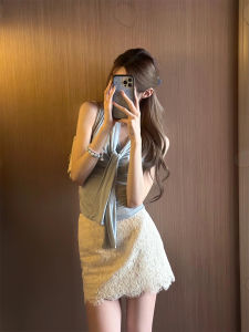 Áo Thun Nữ Tay Ngắn Ôm Vừa Vặn Phong Cách Hàn Quốc Ngọt Ngào Mùa Hè Áo Khoác Ngoài Cổ Chữ V Cạp Cao Áo Chui Đầu Màu Trơn