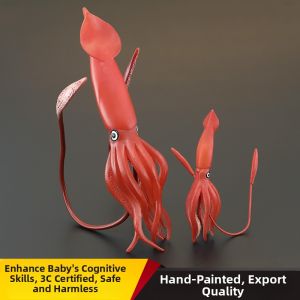 MENGSILE | Realistic Cuttlefish Toy Model For Child Learning and Decor